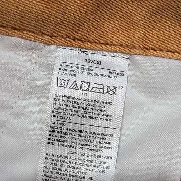 Bleach dyed Old Navy ultimate loose casual pants size 32 - Picture 8 of 11